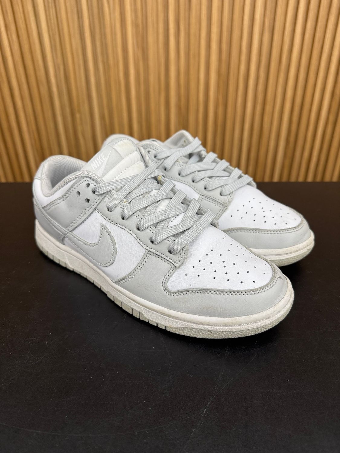 Nike Dunk Low Grey Fog Size 9.5, PREOWNED NO BOX