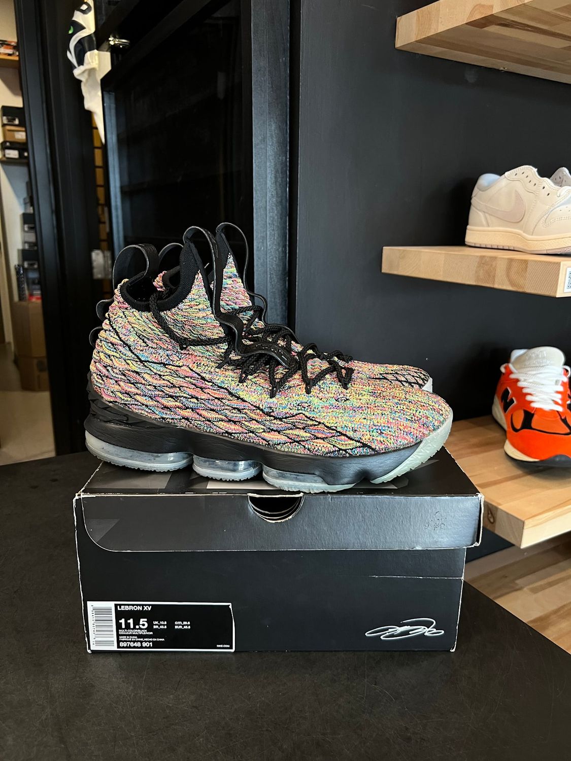 Nike LeBron 15 Four Horsemen Size 11.5, PREOWNED