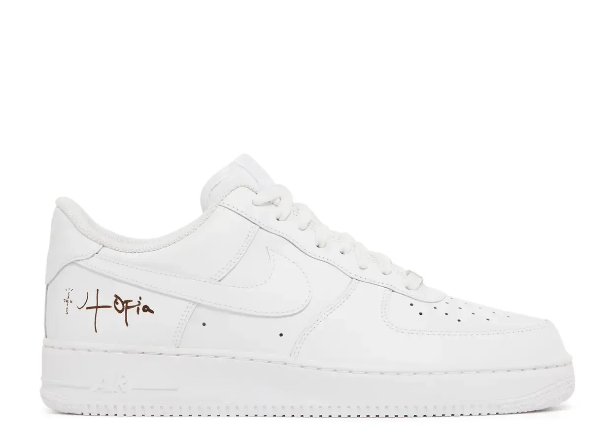 Nike Air Force 1 Low '07 White (Travis Scott Cactus Jack Utopia Edition) Size 11, DS BRAND NEW*