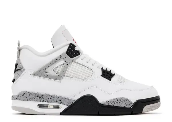 Jordan 4 Retro White Cement (2025) Size 11, DS BRAND NEW DAMAGED BOX