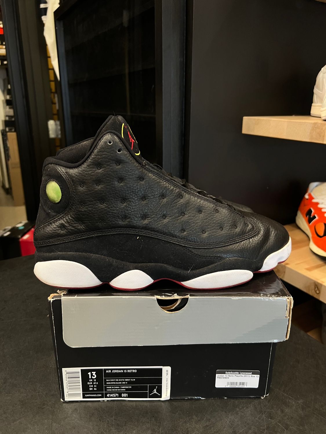 Jordan 13 Retro Playoffs (2011) Size 13, PREOWNED