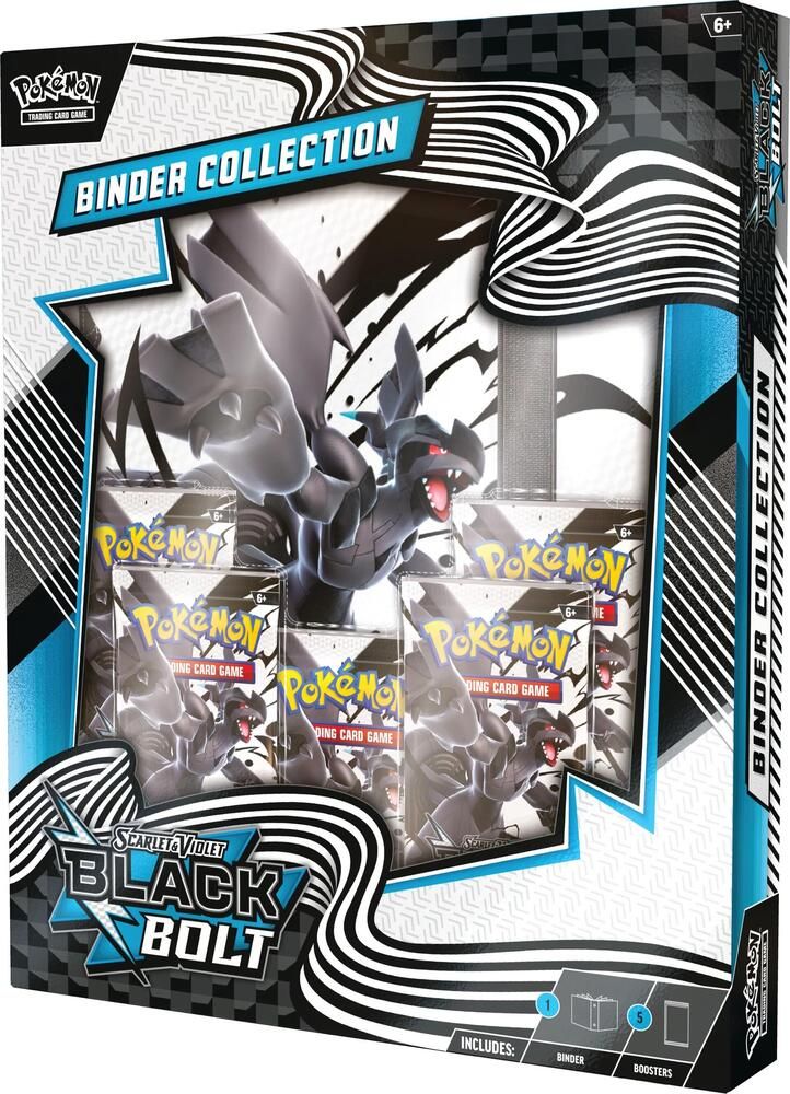 Pok√©mon Scarlet &amp; Violet Black Bolt Binder Collection Pokemon