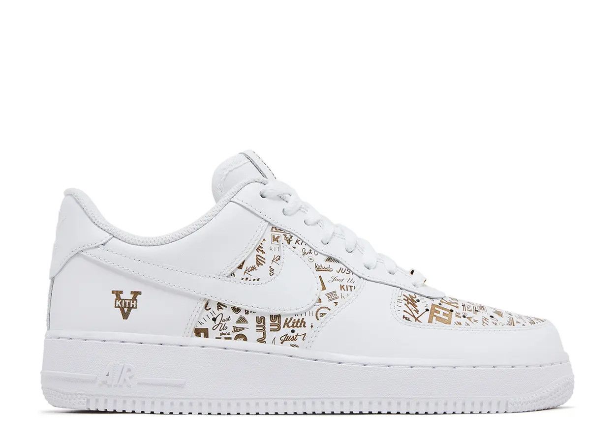 Nike Air Force 1 Low x KITH 'Just Us' Friends &amp; Family Custom Size 9, DS BRAND NEW