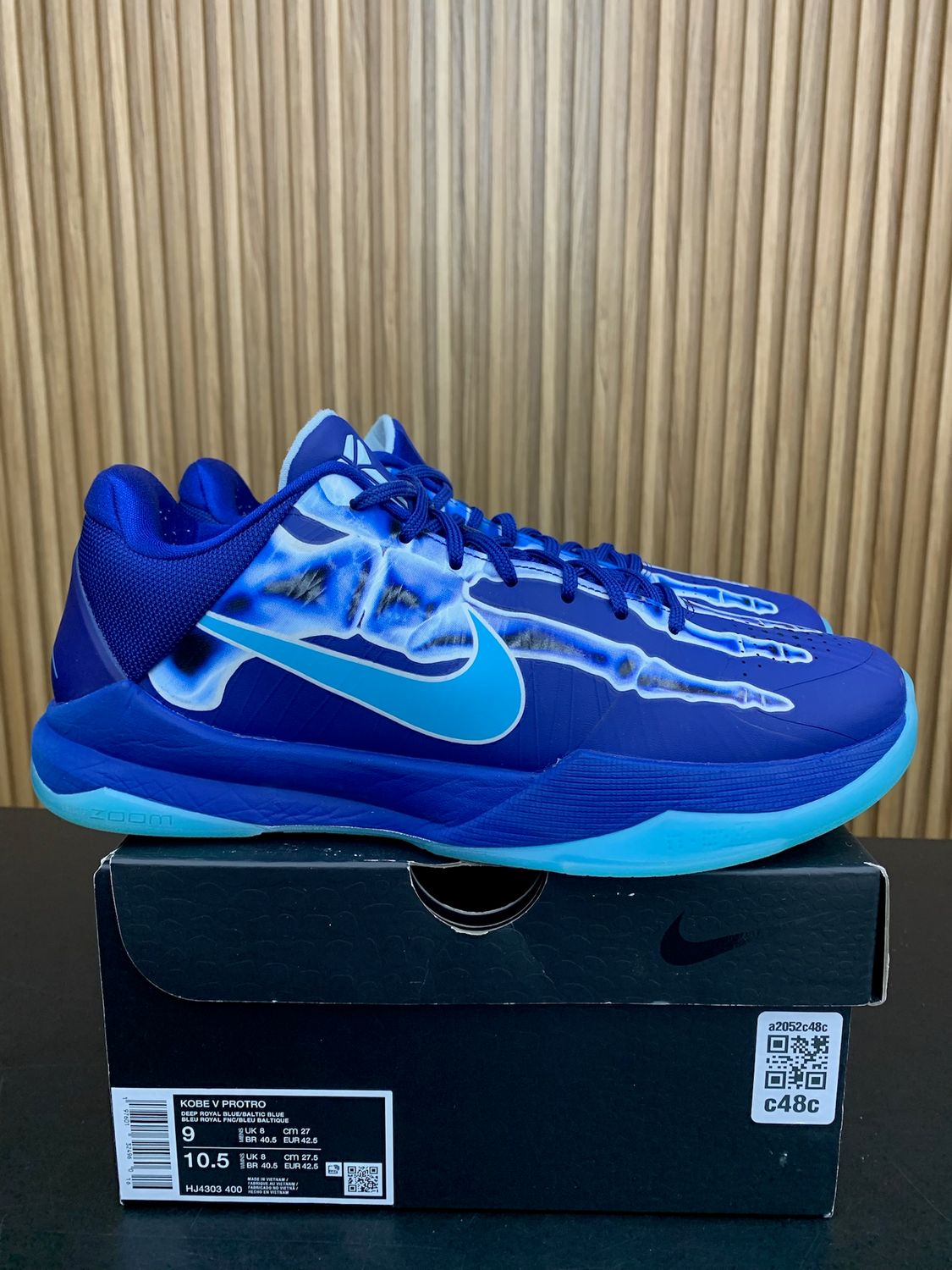 Nike Kobe 5 Protro X-Ray Size 9, PREOWNED