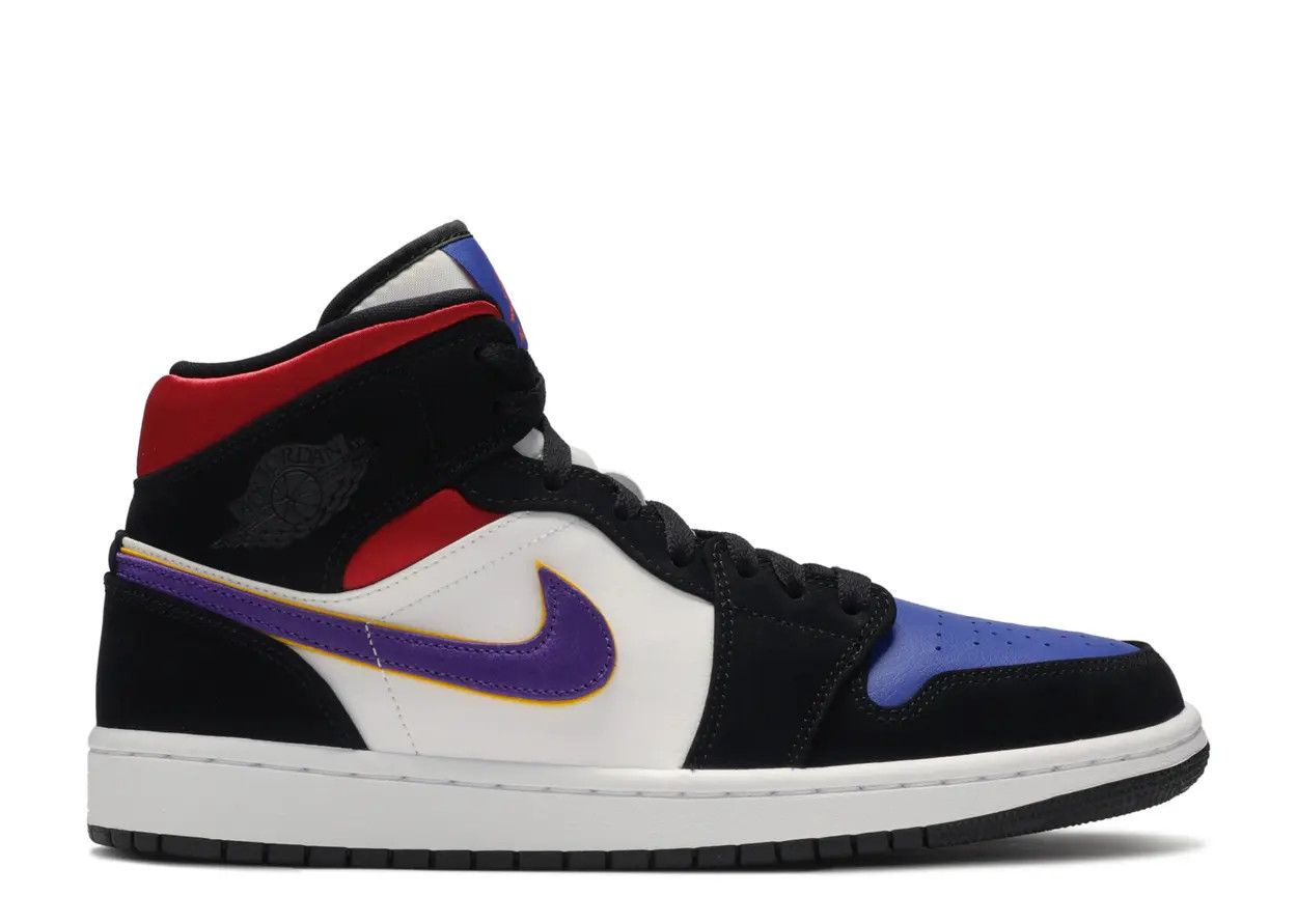 Jordan 1 Mid Lakers Top 3 Size 11, DS BRAND NEW*