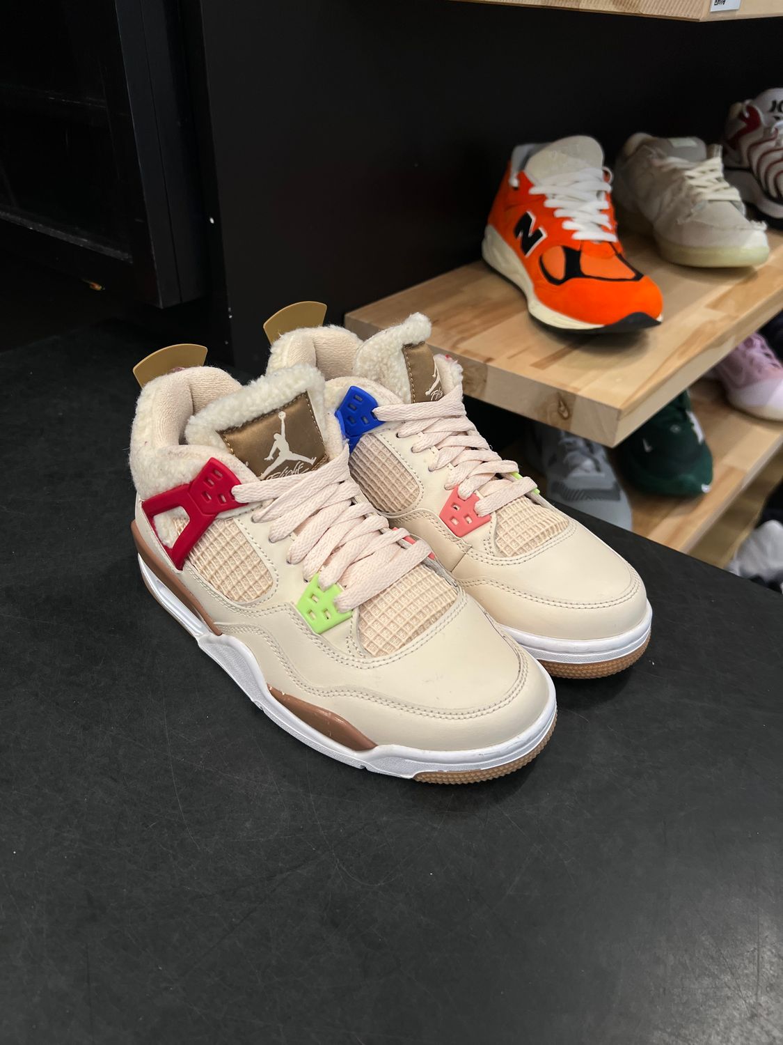 Jordan 4 Retro Where the Wild Things Are (GS) Size 5.5, PREOWNED