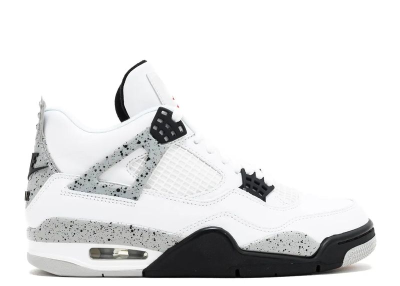 Jordan 4 Retro White Cement (2016) Size 12, DS BRAND NEW REP LID