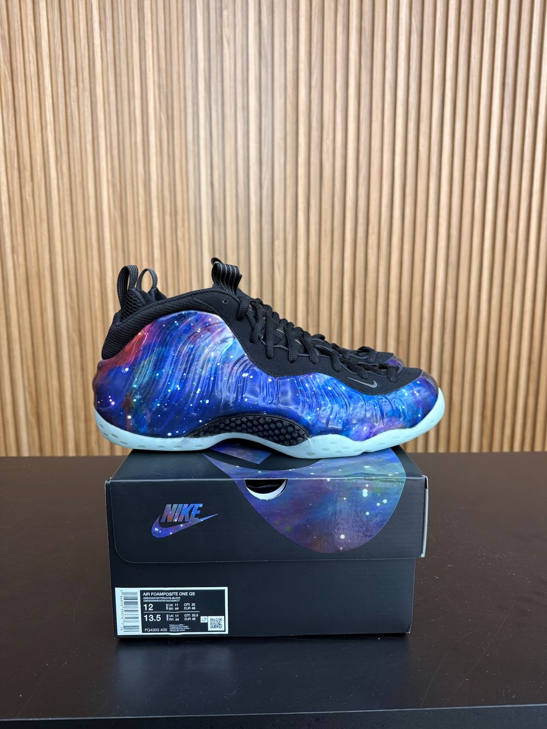 Nike Air Foamposite One Galaxy (2025) Size 12, PREOWNED