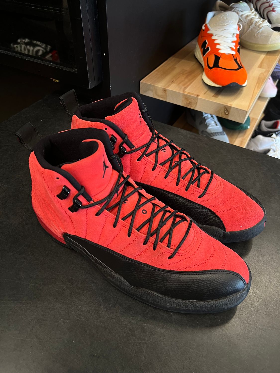 Jordan 12 Retro Reverse Flu Game Size 13, PREOWNED*