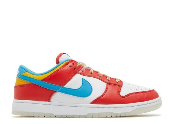 Nike Dunk Low QS LeBron James Fruity Pebbles Size 13, DS BRAND NEW*