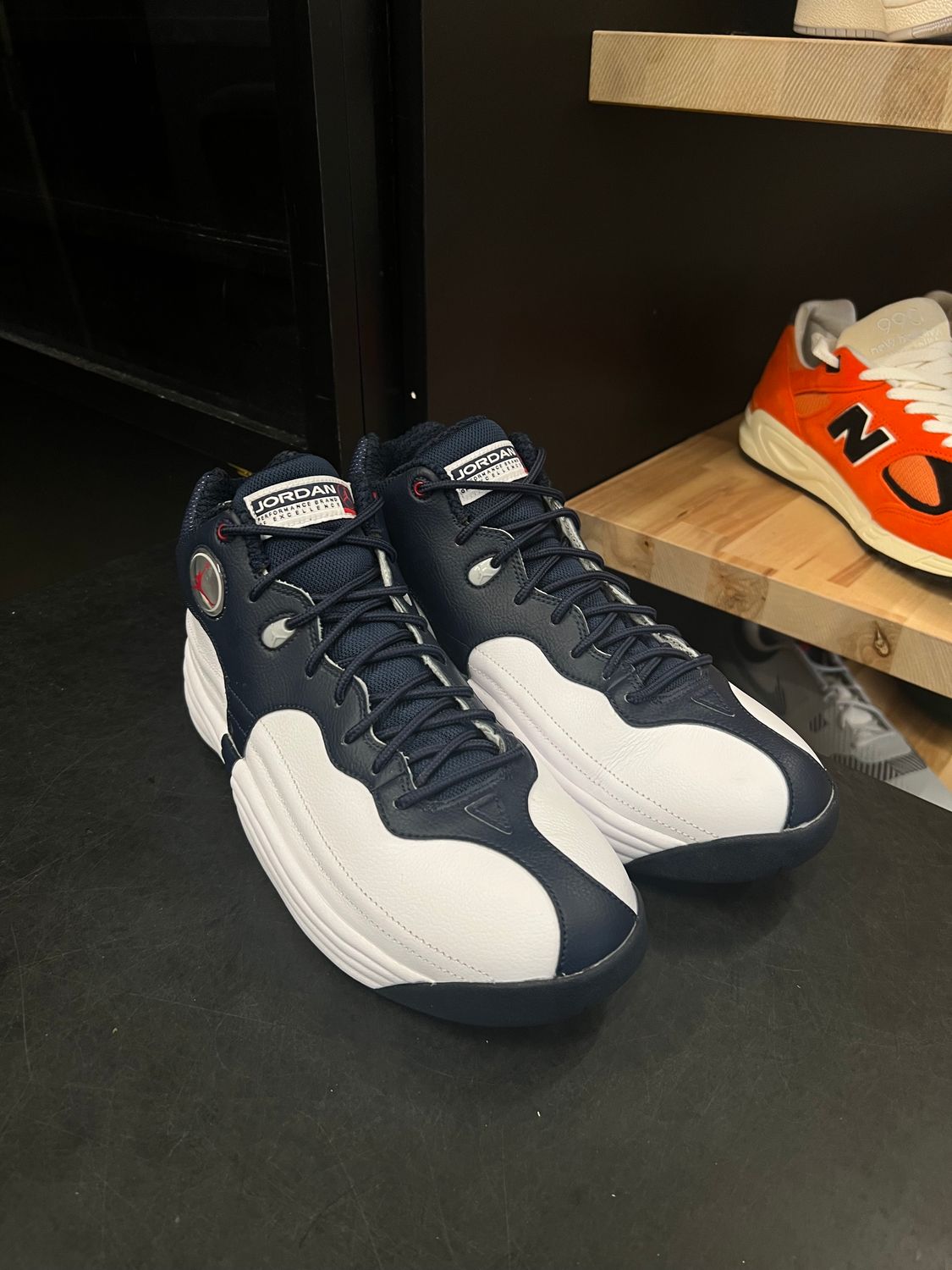 Jordan Jumpman Team 1 White Obsidian Size 9.5, PREOWNED