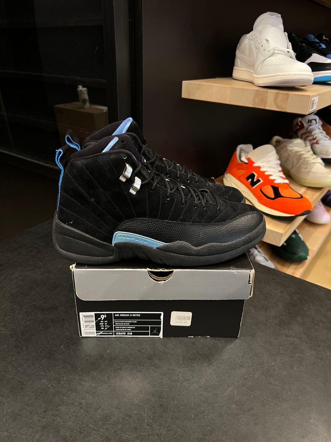Jordan 12 Retro Nubuck (2009) Size 9.5, PREOWNED