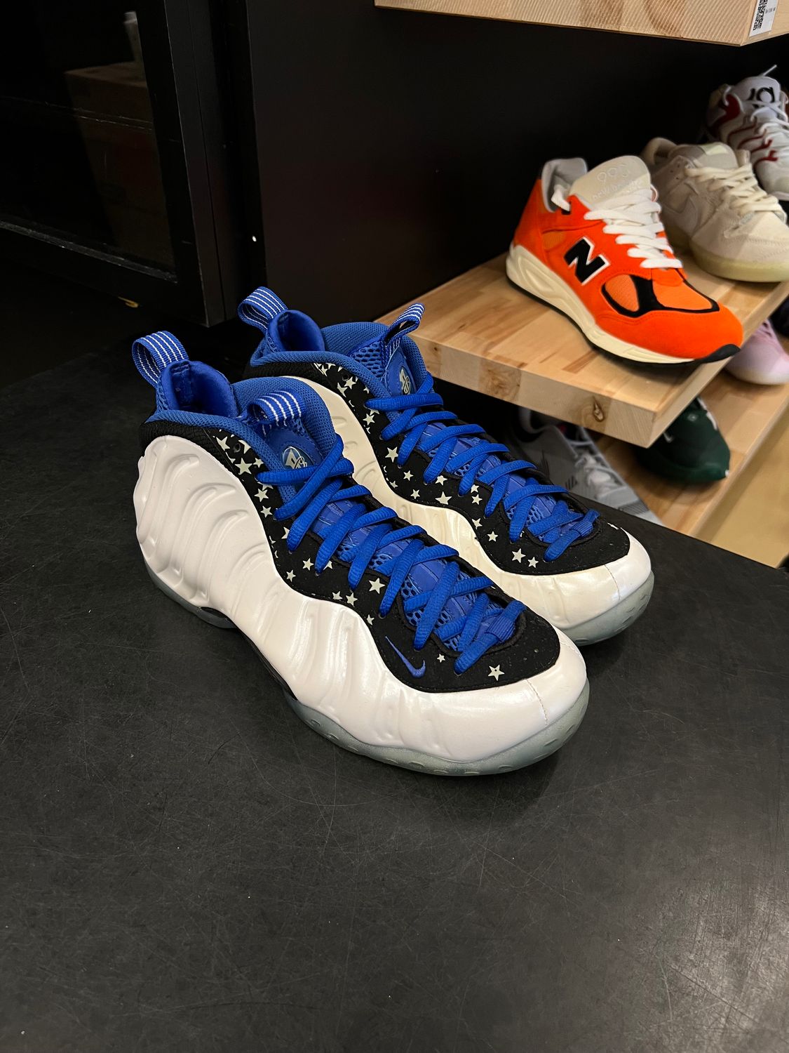 Nike Air Foamposite One Shooting Stars Size 9.5, PREOWNED