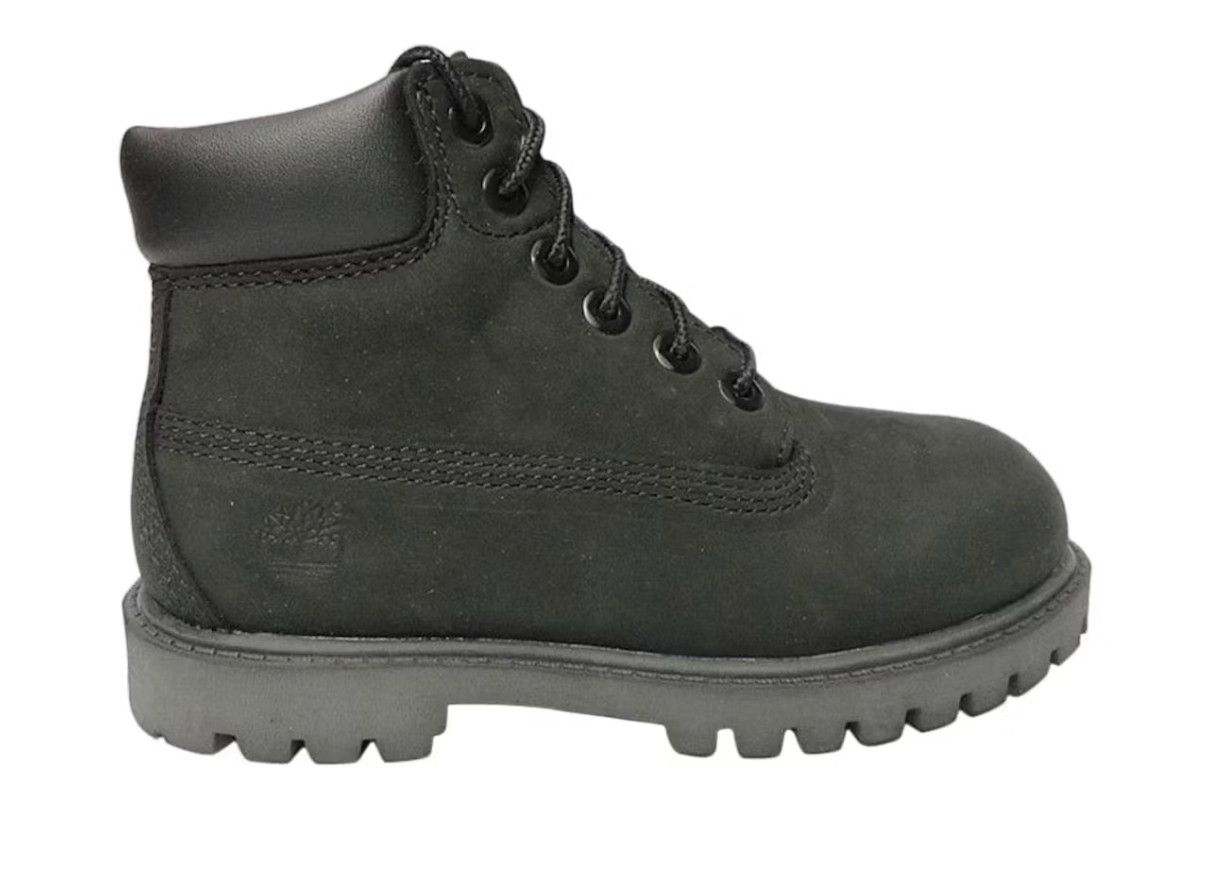 Timberland 6" Premium Boot Black Nubuck (TD) Size 10T, DS BRAND NEW*