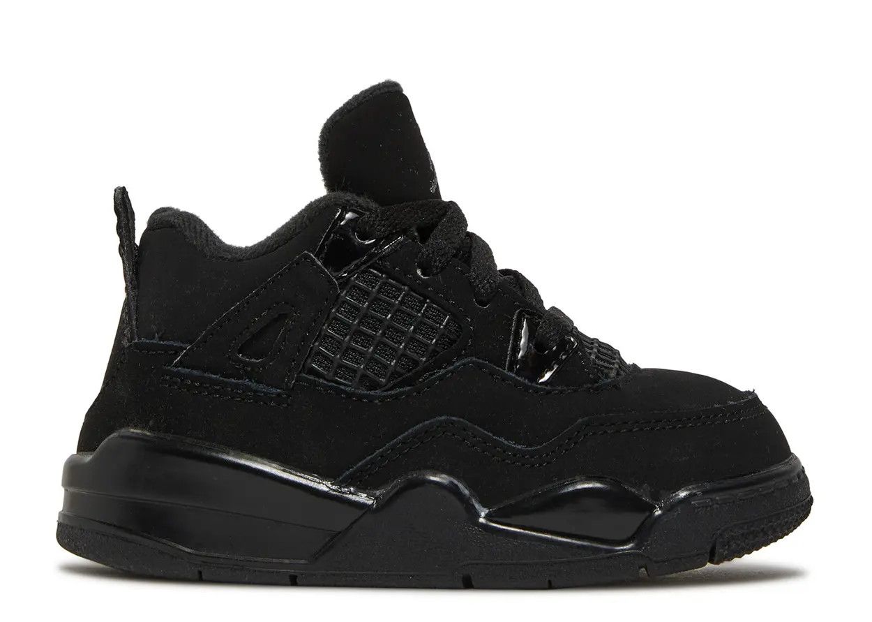Jordan 4 Retro Black Cat (2025) (TD) Size 10c, DS BRAND NEW*