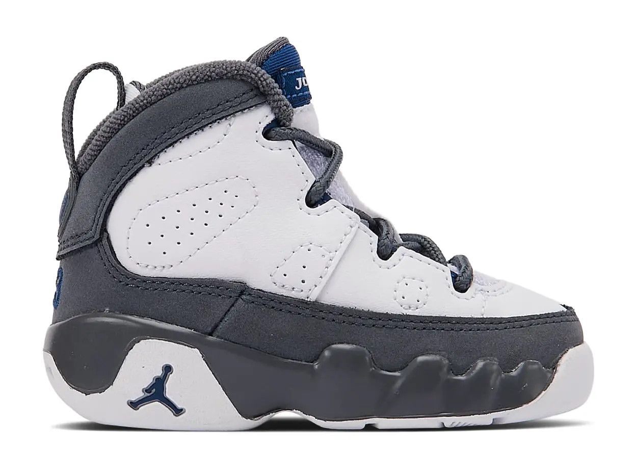 Jordan 9 Retro Flint Grey French Blue (2026) (TD) Size 10c, DS BRAND NEW*