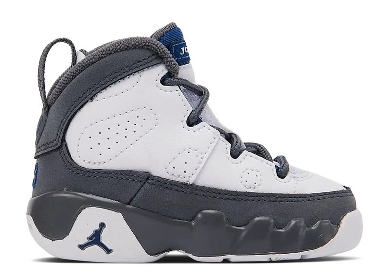 Jordan 9 Retro Flint Grey French Blue (2026) (TD) Size 10c, DS BRAND NEW*