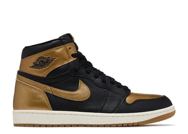 Jordan 1 Retro High OG Black Metallic Gold Size 9, DS BRAND NEW*