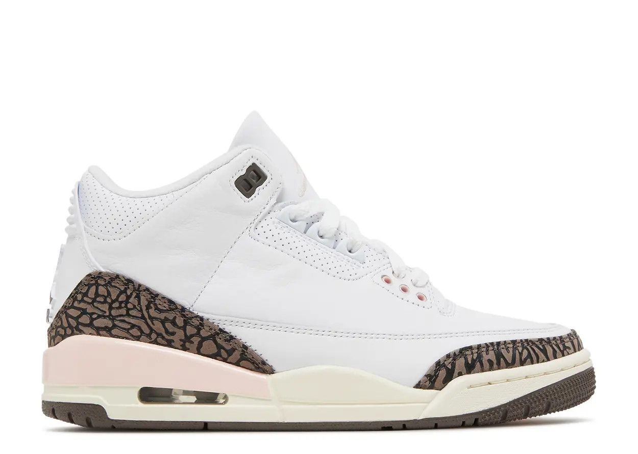 Jordan 3 Retro Neapolitan Dark Mocha (Women's) Size 6W, DS BRAND NEW