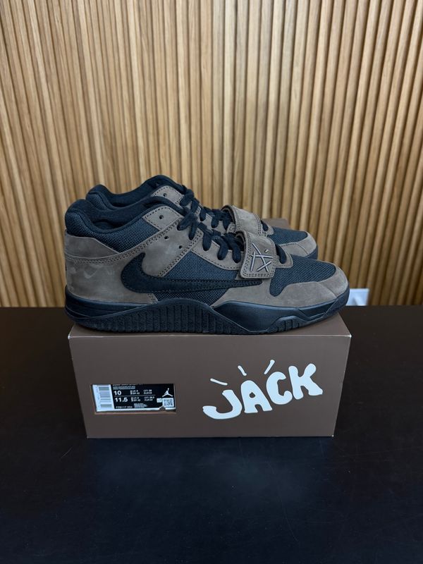 Jordan Jumpman Jack TR Travis Scott Dark Mocha Size 10, PREOWNED*