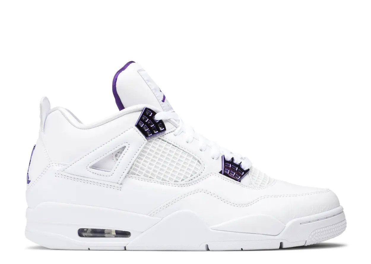 Jordan 4 Retro Metallic Purple Size 10, DS BRAND NEW*