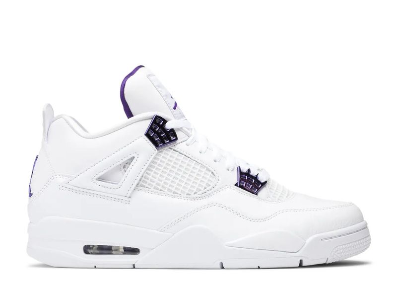 Jordan 4 Retro Metallic Purple Size 10, DS BRAND NEW*