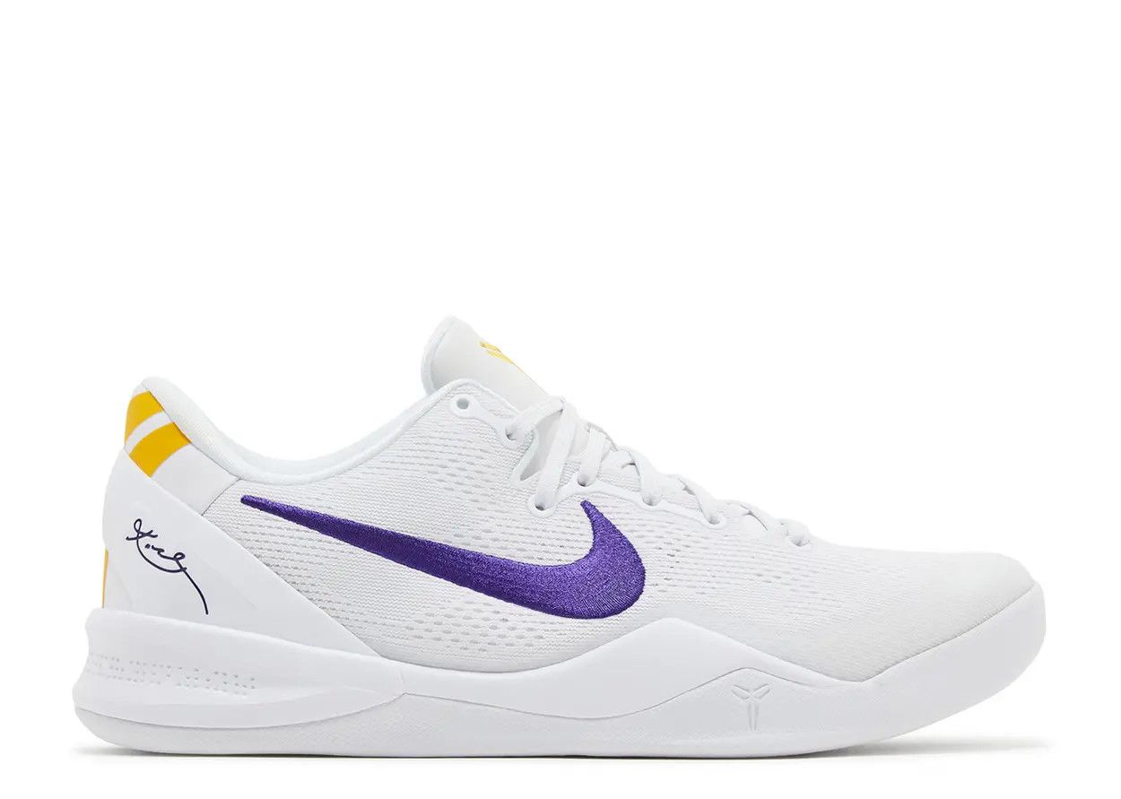 Nike Kobe 8 Protro Lakers Home Size 10, DS BRAND NEW
