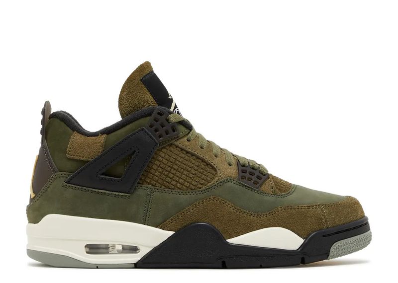 Jordan 4 Retro SE Craft Medium Olive Size 10, DS BRAND NEW