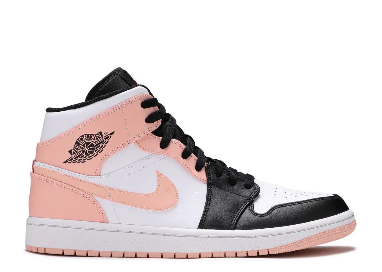 Jordan 1 Mid Arctic Orange Black Toe Size 10, DS BRAND NEW*