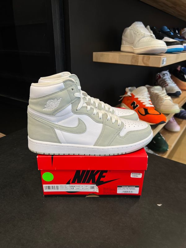 Jordan 1 Retro High OG Seafoam (Women's) Size 12W, PREOWNED