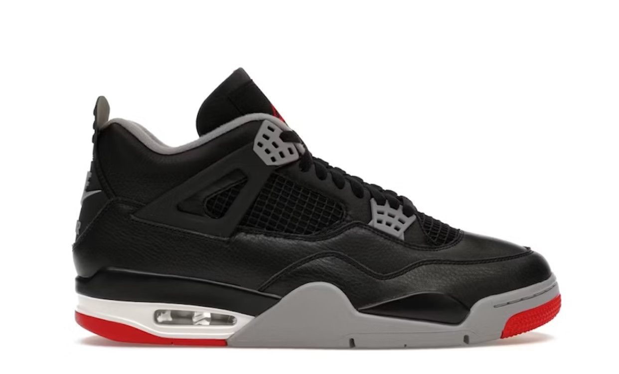 Jordan 4 Retro Bred Reimagined Size 12.5, DS BRAND NEW DAMAGE BOX
