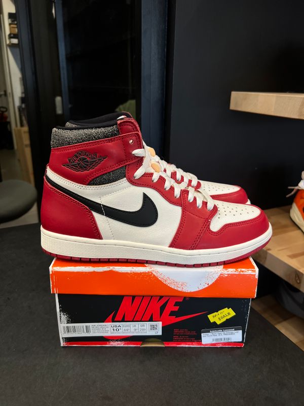 Jordan 1 Retro High OG Chicago Lost and Found Size 10.5, PREOWNED