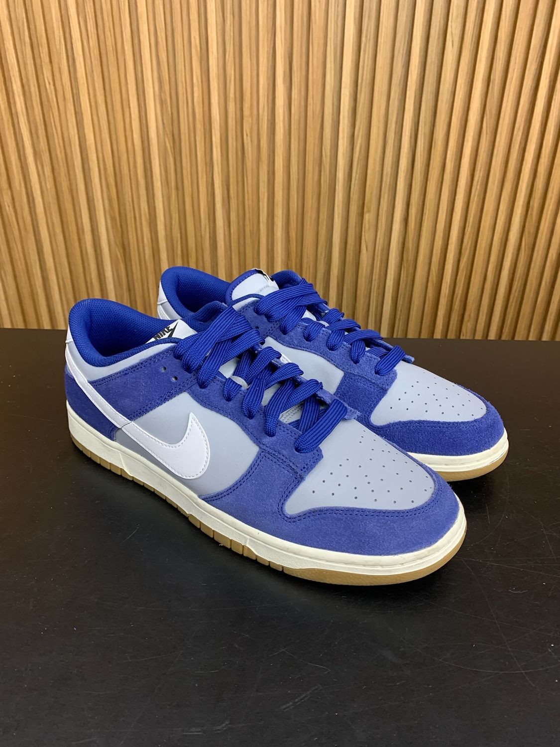 Nike Dunk Low Retro SE Deep Royal Blue Gum Size 13, PREOWNED NO BOX