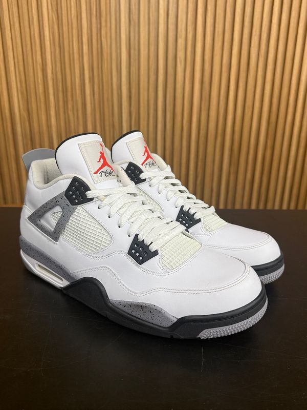 Jordan 4 Retro White Cement (2012) Size 14, PREOWNED NO BOX