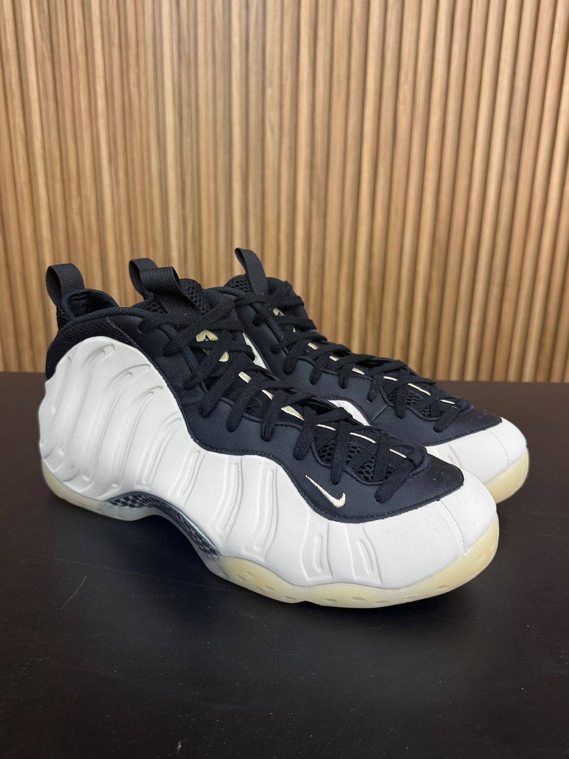 Nike Air Foamposite One Light Orewood Brown Size 12, PREOWNED NO BOX