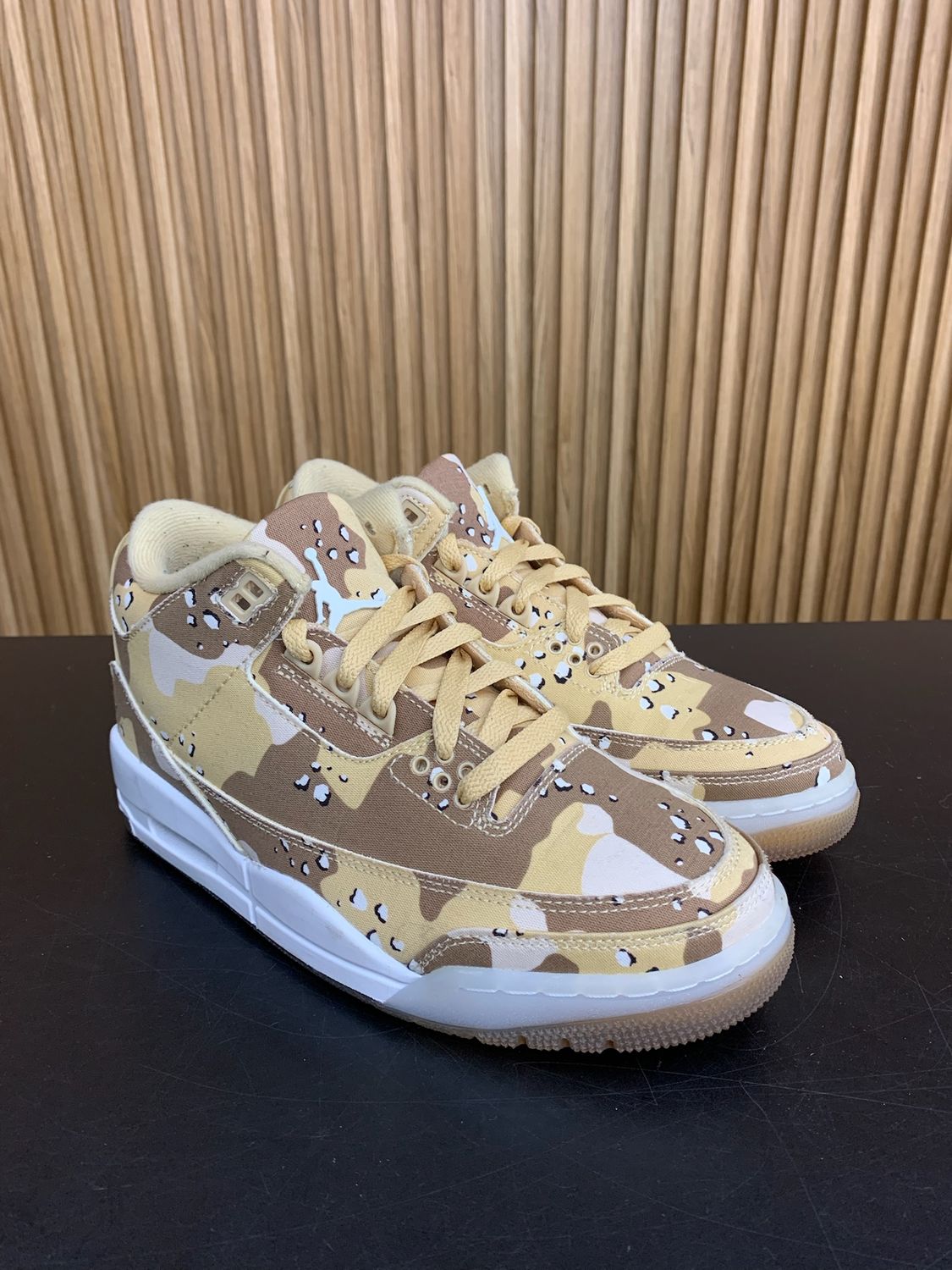 Jordan 3 Retro WNBA Desert Camo (Women's) Size 6.5W, PREOWNED NO BOX