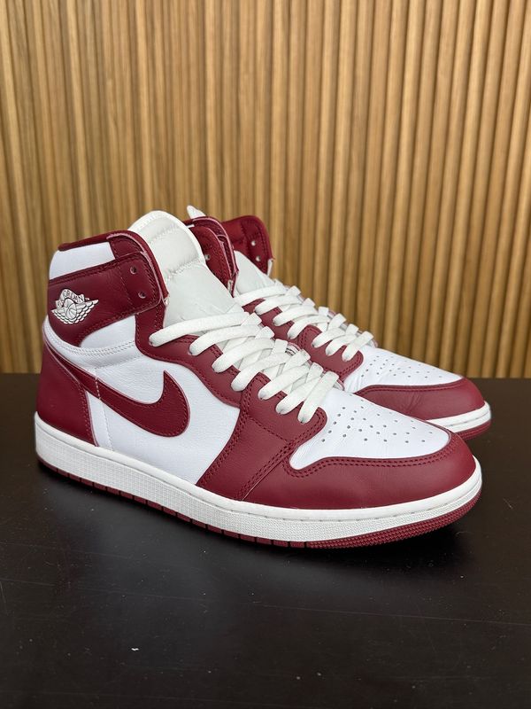 Jordan 1 Retro High OG Artisanal Team Red Size 12, PREOWNED NO BOX
