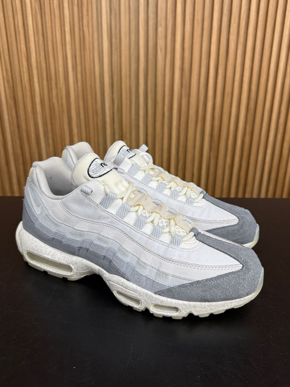 Nike Air Max 95 Light Bone GID Size 12, PREOWNED NO BOX