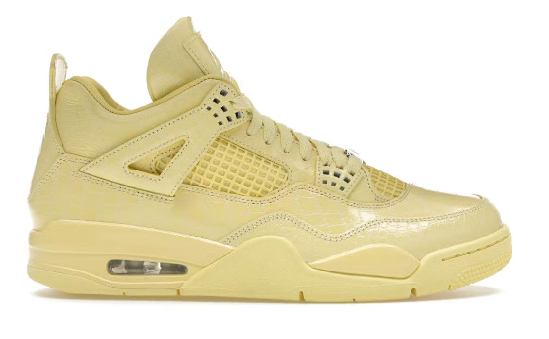 Jordan 4 Retro J Balvin Lemonade Size 11, DS BRAND NEW