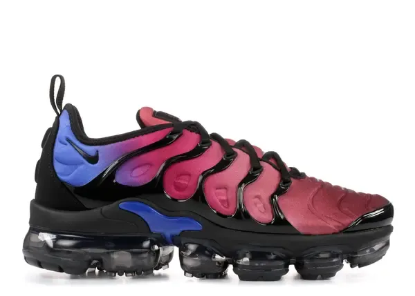 Nike Air VaporMax Plus Black Team Red Hyper Violet (Women's) Size 6.5W, DS BRAND NEW NO BOX