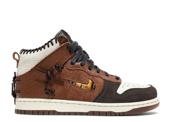 Nike Dunk High Bodega Legend Fauna Brown Size 11.5, DS BRAND NEW DAMAGED BOX