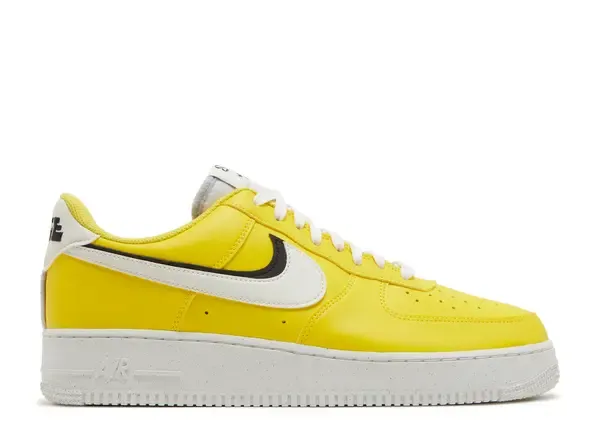 Nike Air Force 1 Low LV8 82 Tour Yellow (GS) Size 4.5, DS BRAND NEW NO BOX
