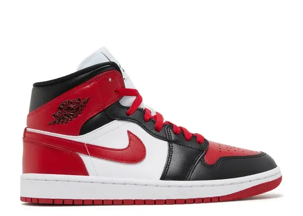 Jordan 1 Mid Gym Red Panda (Women's) Size 6W, DS BRAND NEW NO BOX