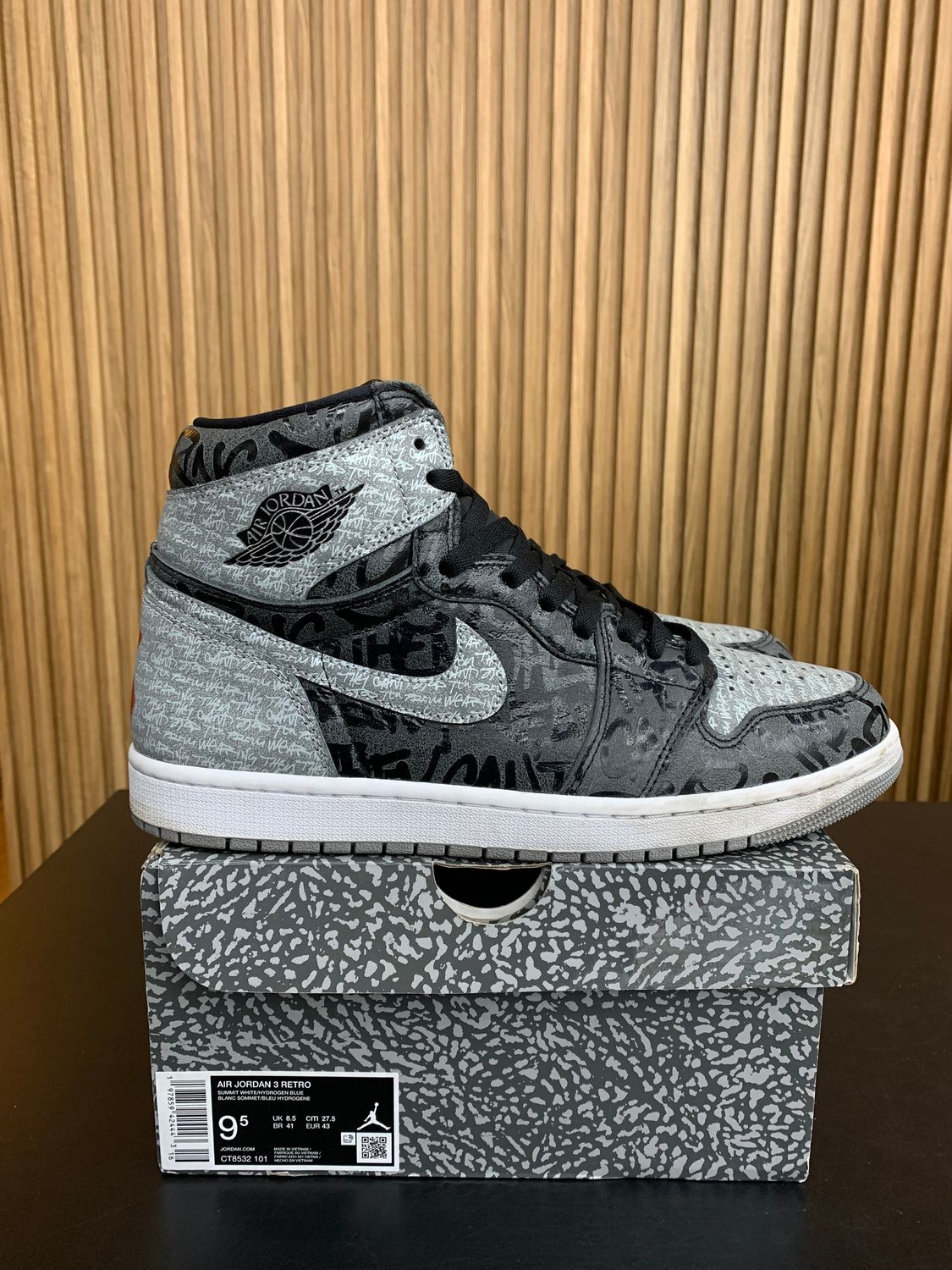 Jordan 1 Retro High OG Rebellionaire Size 12, PREOWNED NO BOX