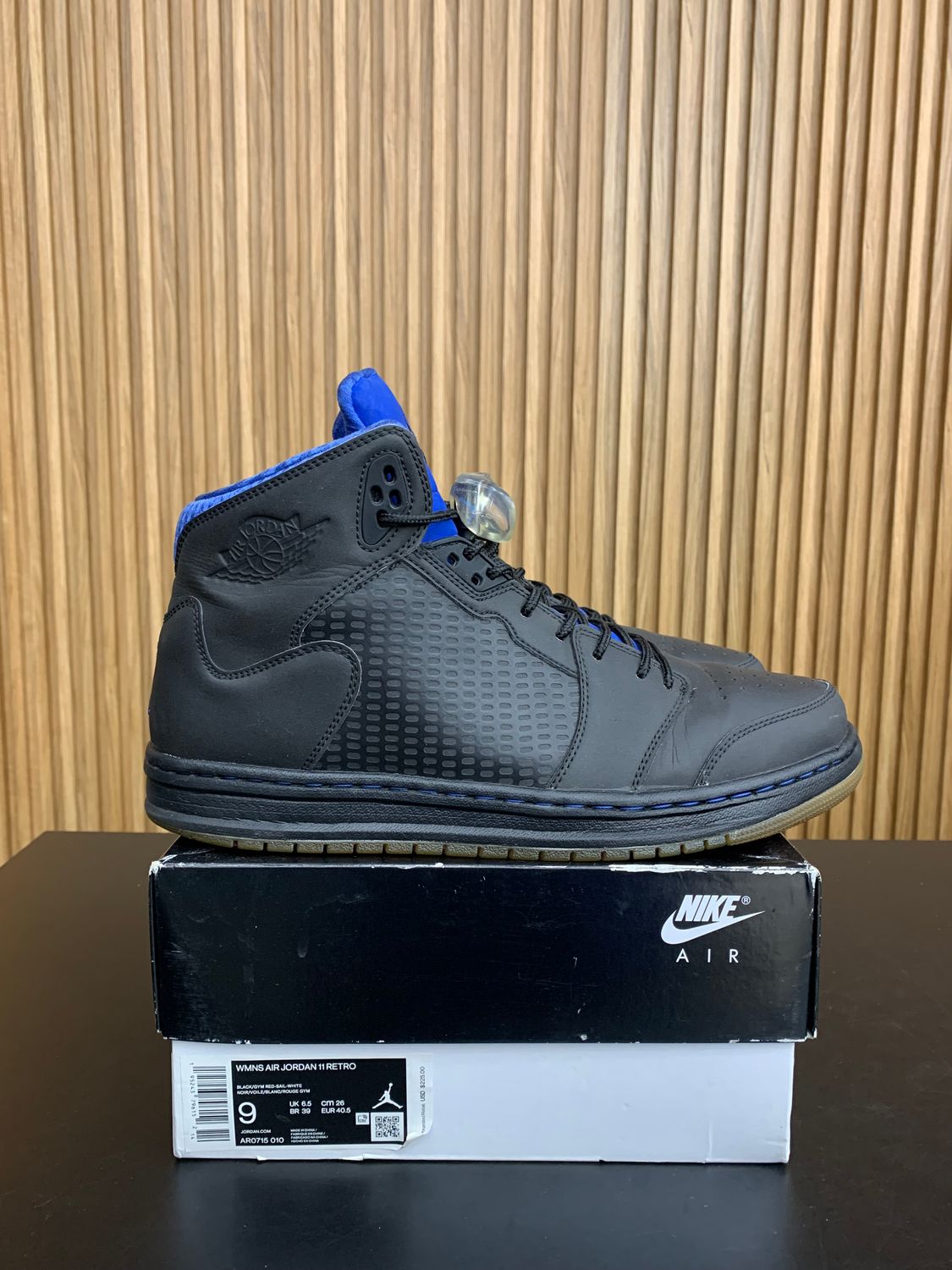 Nike Air Jordan Prime 5 Neon Pack Black Royal Size 11, PREOWNED