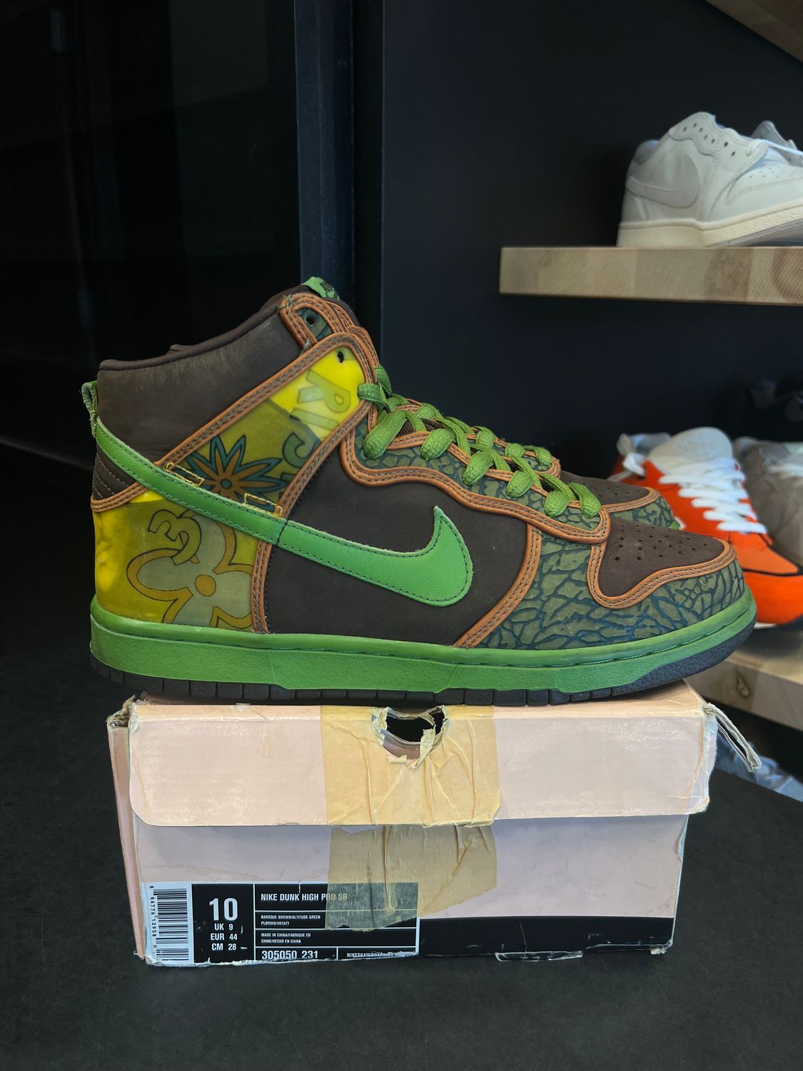 Nike SB Dunk High De La Soul (2005) Size 10, PREOWNED*
