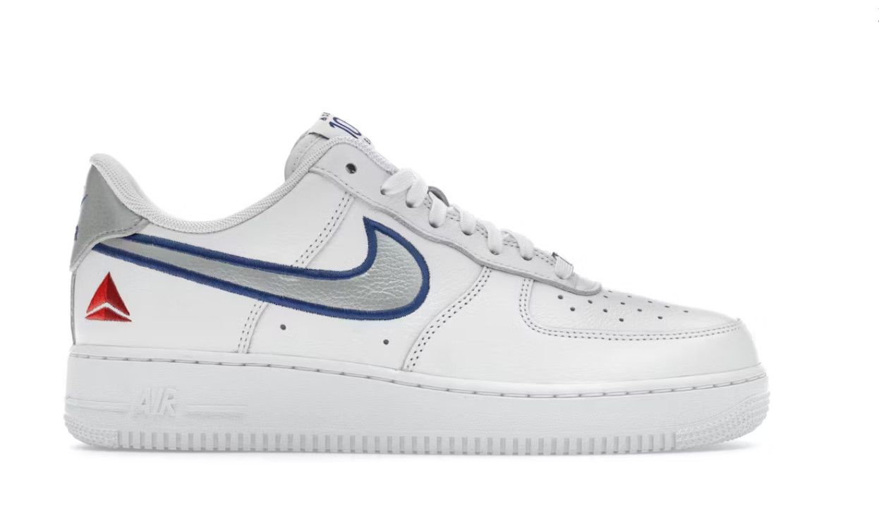 Nike Air Force 1 Low Delta Air Lines 100th Anniversary Size 8.5, DS BRAND NEW*