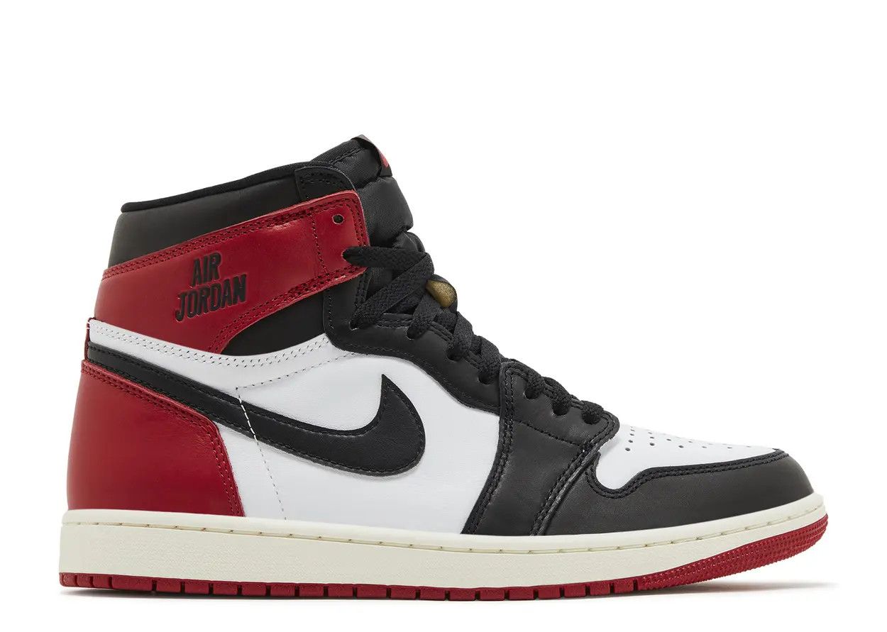 Jordan 1 Retro High OG Black Toe Reimagined Size 9.5, DS BRAND NEW