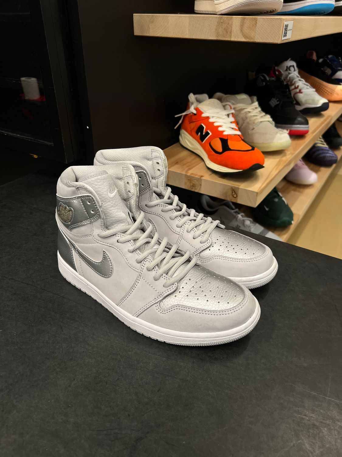 Jordan 1 Retro High CO.JPP Neutral Grey (2020) Size 9.5, PREOWNED