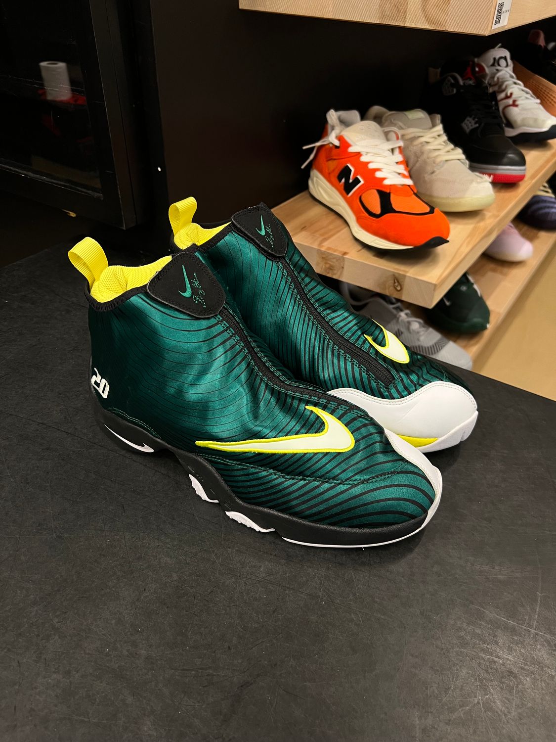 Nike Air Zoom Flight '98 The Glove Sole Collector Sonic Wave Size 10, PREOWNED